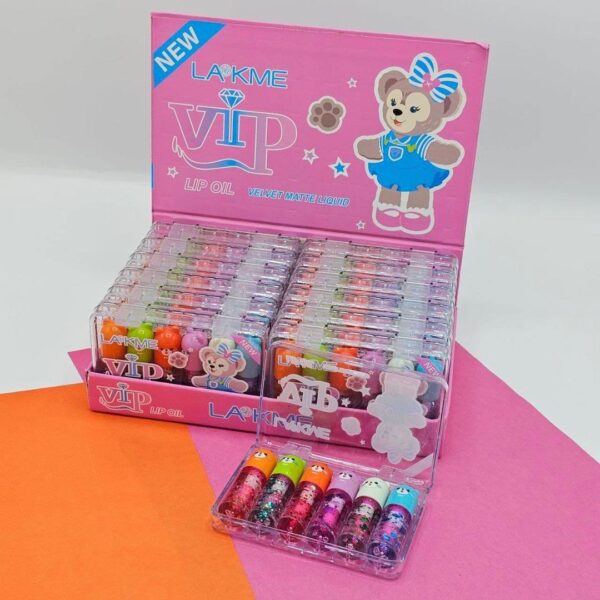 Set of 6 High Pigmented Glossy Finish Lip Oils - Image 4