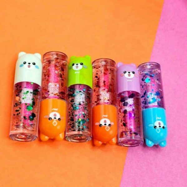 Set of 6 High Pigmented Glossy Finish Lip Oils