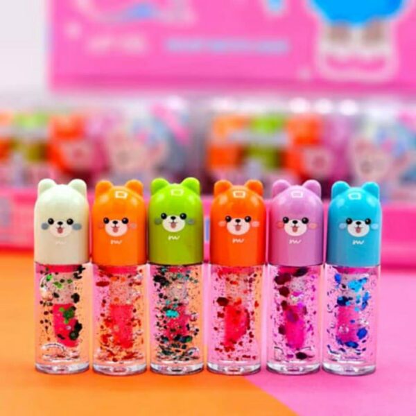 Set of 6 High Pigmented Glossy Finish Lip Oils - Image 3