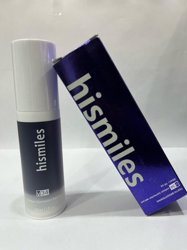 V34 Colour Corrector Serum - Purple Toothpaste, Teeth Whitening Formula - 30ml Pack of 1 - Image 3