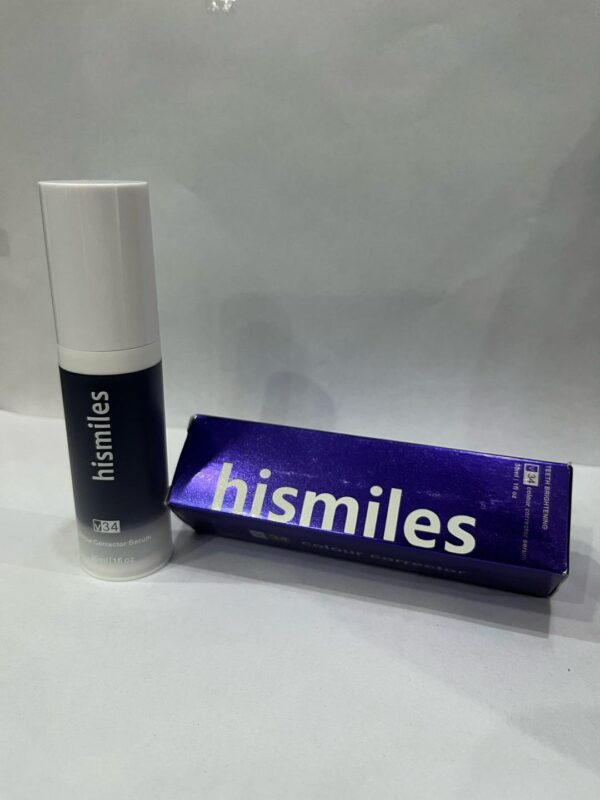 V34 Colour Corrector Serum - Purple Toothpaste, Teeth Whitening Formula - 30ml Pack of 1 - Image 2