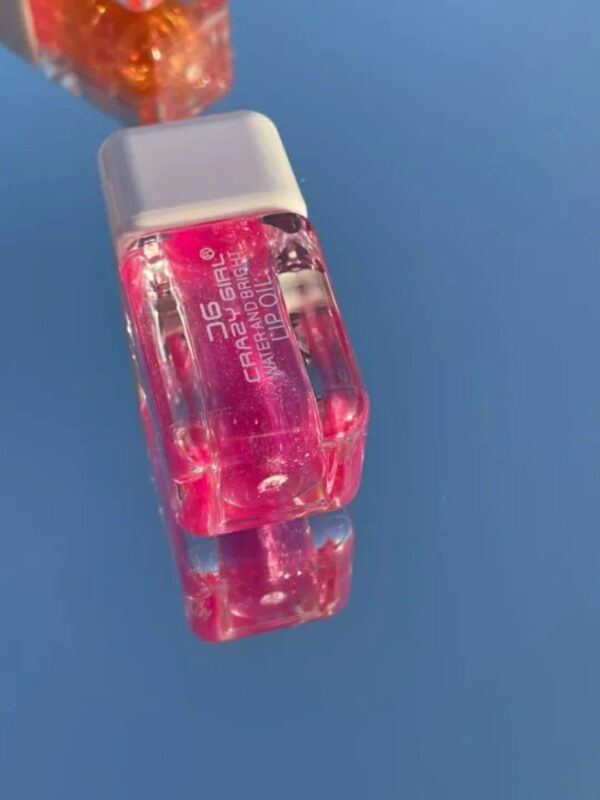 Hydrating Glossy Lip Oil - 1 Pcs in Cherry & Peach Shades - Image 6