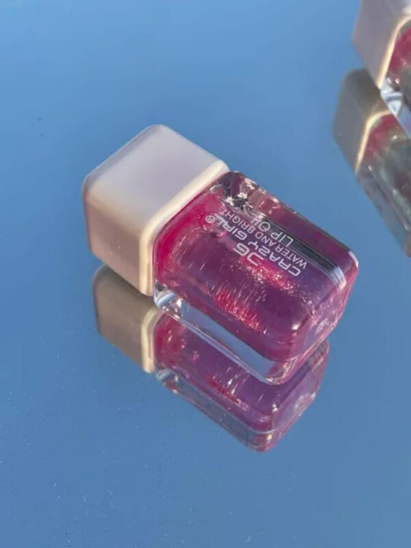 Hydrating Glossy Lip Oil - 1 Pcs in Cherry & Peach Shades - Image 2