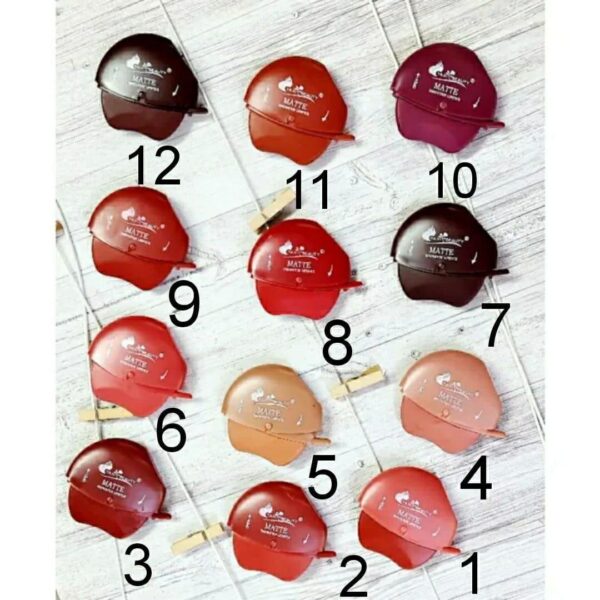 Velvet Matte Lipstick - Cool Undertone, Bold Colors for Every Shade - Image 3