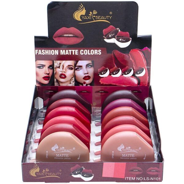 Velvet Matte Lipstick - Cool Undertone, Bold Colors for Every Shade - Image 4