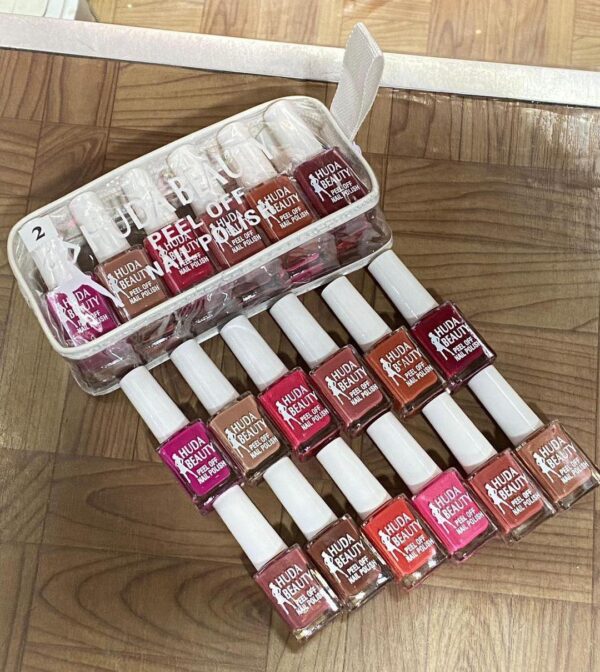 6 Pcs Quick-Drying Nail Polish Set - Smooth & Even Coverage | Resists Peeling & Fading - Image 2